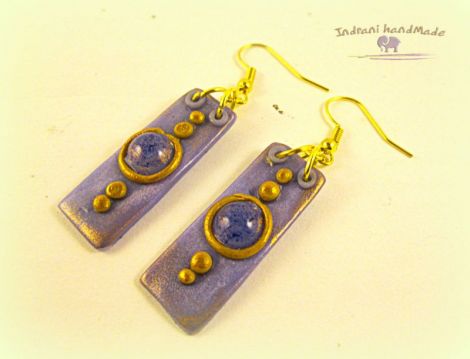 Cercei handmade "Mystical Blue"