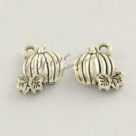 Charm dovleac argintiu antichizat 11x10x3mm