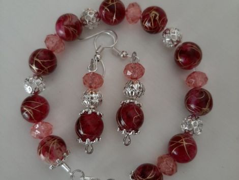 Set bratara cu cercei