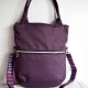 Genata multifunctionala Violet stripes
