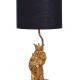 Lampa de masa cu un leu cu coronita