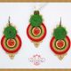 Set soutache "Christmas flower"