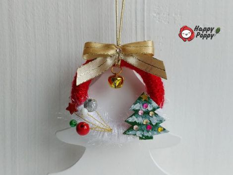 Mini coronita de Craciun