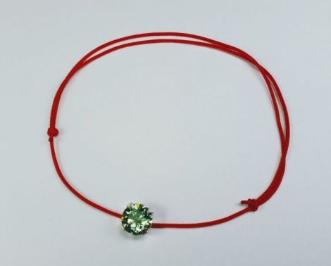 Bratara Glam Sparkle Cristal Swarovsky peridot