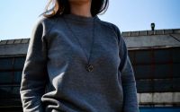 Hanorac cu guler tip raglan
