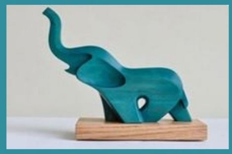Decor birou - Elefant
