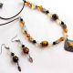 set ochi de tigru  piatra lunii  onix 