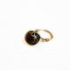 Inel "Crackled Gold"