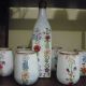 Set pahare cu flori de cmp