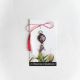 Lila - pandantiv martisor margele