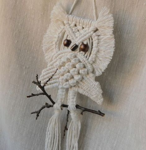 Bufnita macrame.