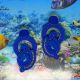 Cercei soutache DEEP BLUE
