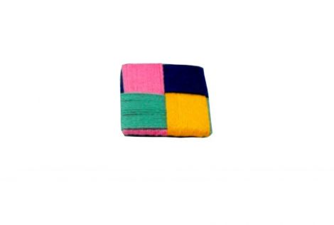 Brosa Set brose - Pete de culoare- square textile