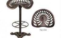 Scaun pentru bar din fier forjat bronz 