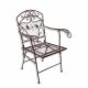 Scaun din fier forjat antik brown 