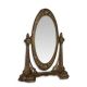 Oglinda pentru dresing din fonta antik brown 