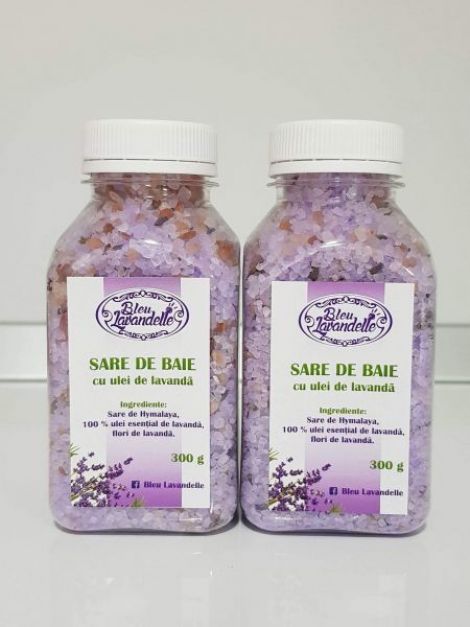 Sare de baie cu lavanda
