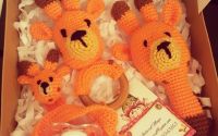 Set Girafa crosetata