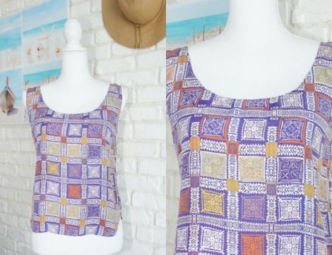 Bluza Fara Maneci Mov marime S
