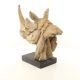 Schelet de rinocer - statueta din rasini 