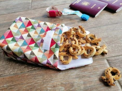 Snackbag lavabil pentru gustari - MARE