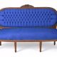 Sofa Madamme Pompandour din lemn mahon 