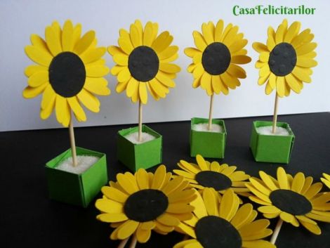 Toppers floarea soarelui