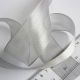 Panglica organza gri x2m