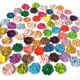 Lot 50 floricele multicolore