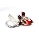 Red Flower Ring