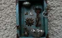 Mini decor perete-shabby retro vintage primitiv