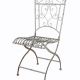 Scaun din fier forjat antik white 
