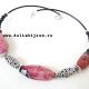 Colier agate bob de orez 02