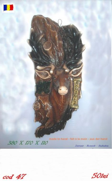 Ornament de perete - cerb