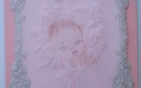 invitatie bebe in roz
