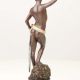 Victoria lui David asupra lui Goliat-staueta bronz