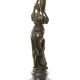 Hebe cu urna -statueta din bronz 