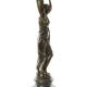 Hebe cu urna -statueta din bronz 