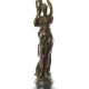 Hebe cu urna -statueta din bronz 