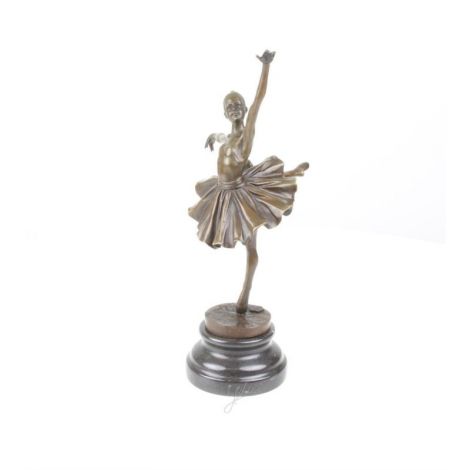 Balerina-statueta din bronz