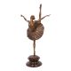 Balerina-statueta din bronz
