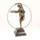 Dansatoare georgiana -statueta din bronz 