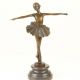 Balerina- statueta din bronz  