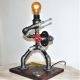 lampa gladiator steampunkdesigncj lampa steampunk