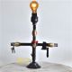 lampa suport steampunkdesigncj lampa steampunk