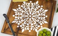 Sablon decorativ MANDALA SIRI