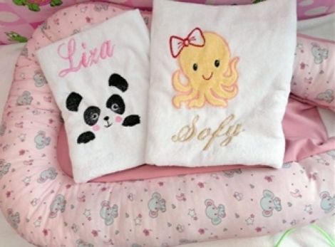 Prosoape personalizate prin broderie pentru copii