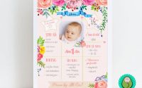 Tablou  Aniversar Model floral A3