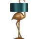 Lampa mare cu o pasare flamingo