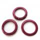 Conector  inel lemn de cocos 35mm roz fucsia